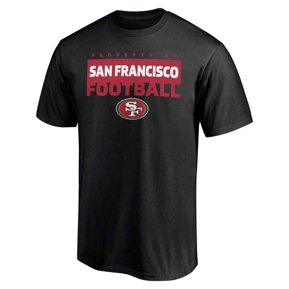San Francisco 49ers Gain Ground T-Shirt - Black cheap