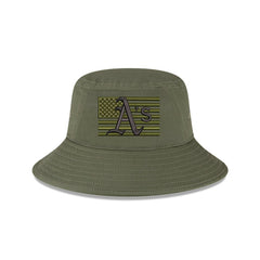 Athletics 2023 Armed Forces Day Bucket Hat Green