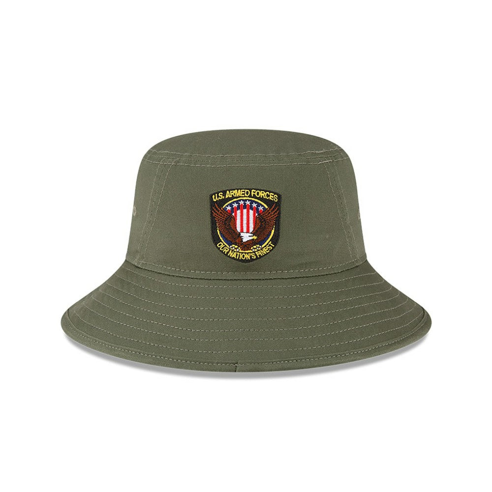 Athletics 2023 Armed Forces Day Bucket Hat Green