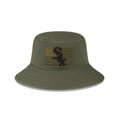 Chicago White Sox 2023 Armed Forces Day Bucket Hat Green