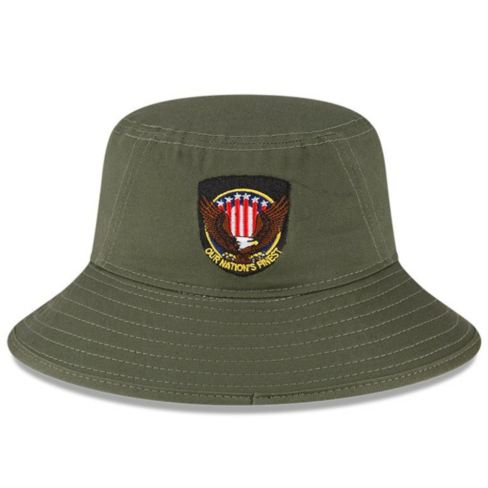Chicago White Sox 2023 Armed Forces Day Bucket Hat Green