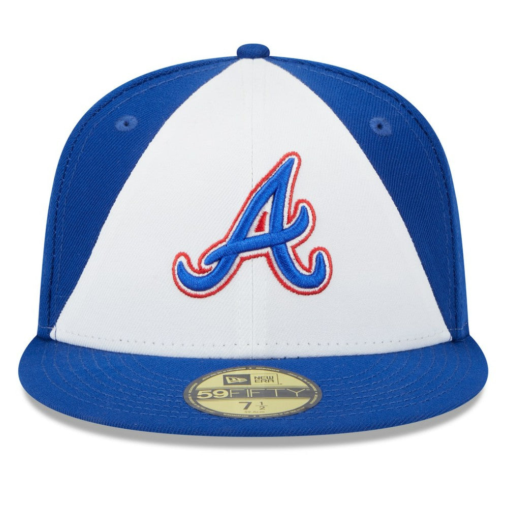 Atlanta Braves 2023 City Connect 59FIFTY Fitted Hat White/Royal