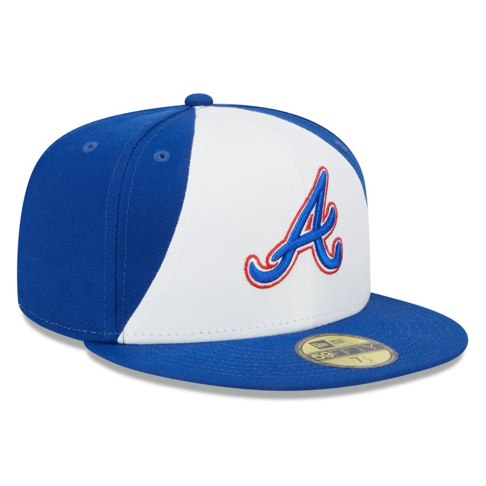 Atlanta Braves 2023 City Connect 59FIFTY Fitted Hat White/Royal