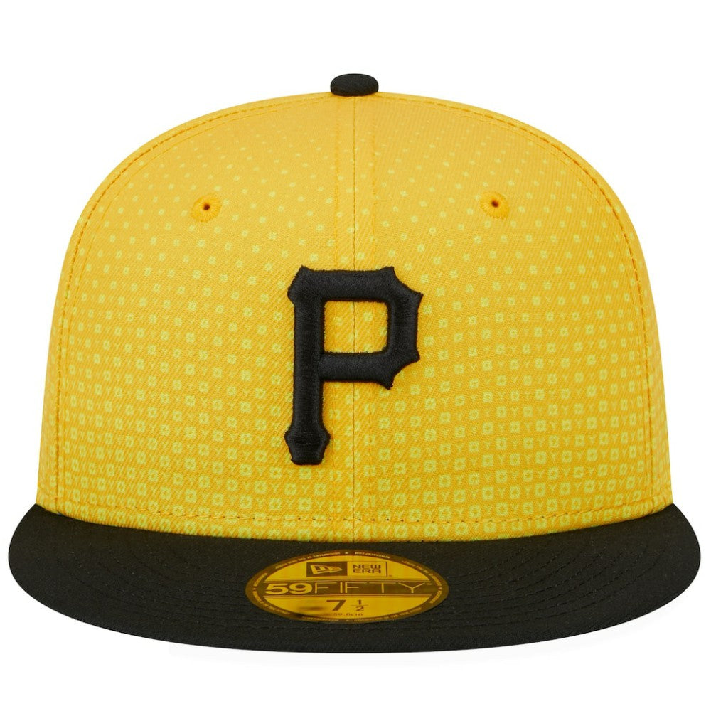 Pittsburgh Pirates 2023 City Connect 59FIFTY Fitted Hat Gold/Black