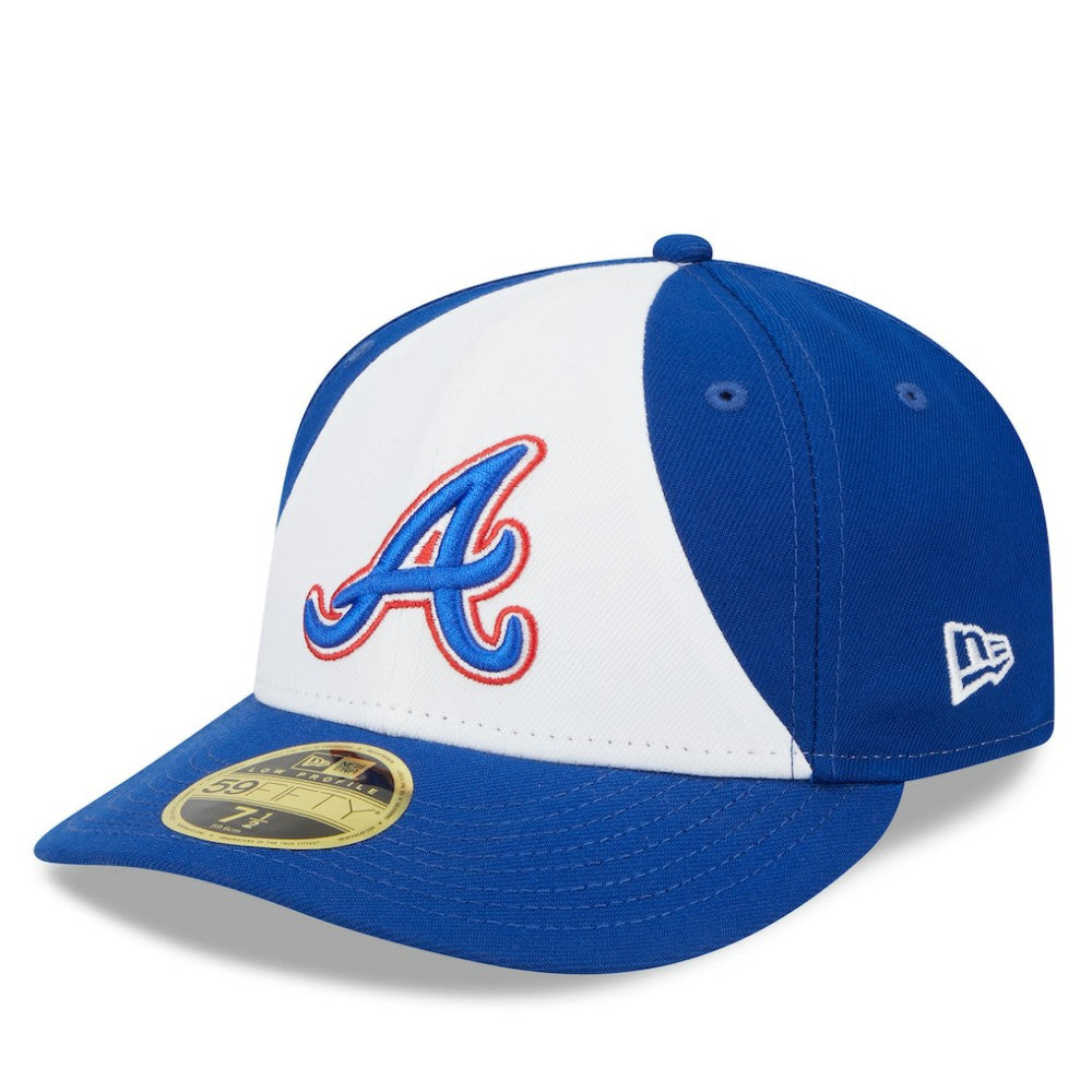 Atlanta Braves 2023 City Connect Low Profile 59FIFTY Fitted Hat White/Royal