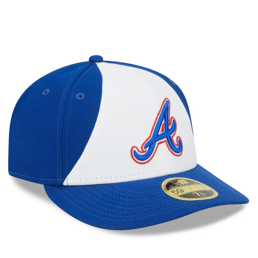 Atlanta Braves 2023 City Connect Low Profile 59FIFTY Fitted Hat White/Royal