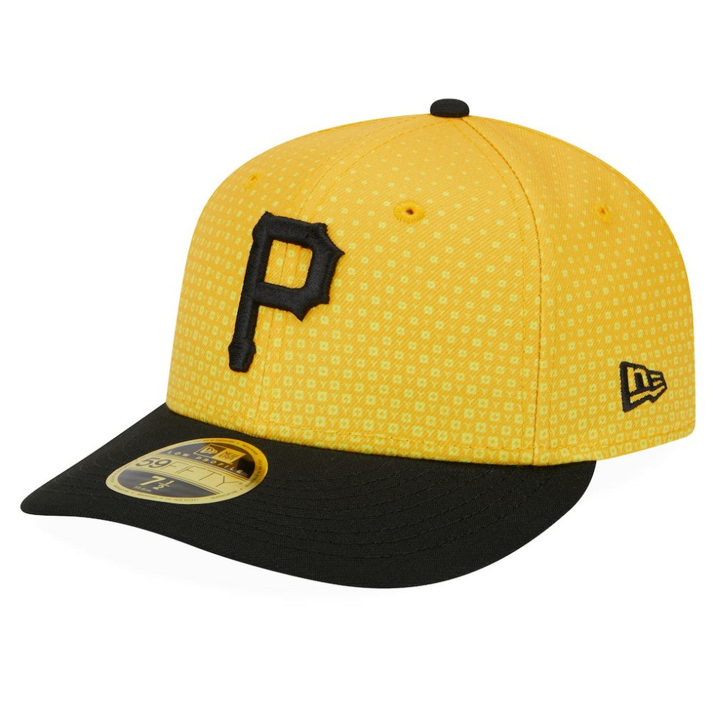 Pittsburgh Pirates 2023 City Connect Low Profile 59FIFTY Fitted Hat Gold/Black