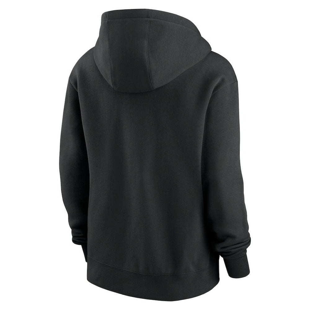 Arizona Cardinals Women's Wordmark Club Fleece Pullover Hoodie - Black outlet
