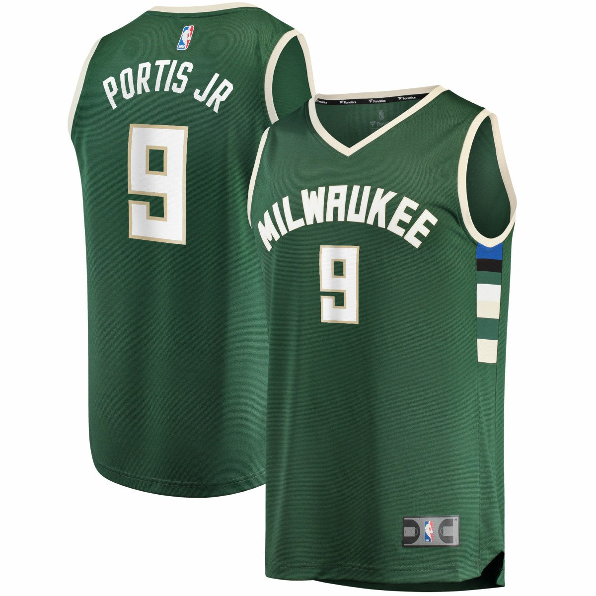Bobby Portis Milwaukee Bucks Fast Break Replica Jersey - Icon Edition - Green shop