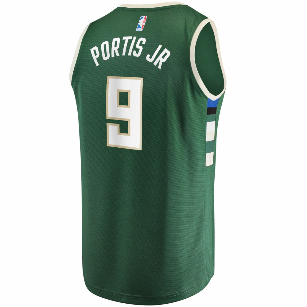 Bobby Portis Milwaukee Bucks Fast Break Replica Jersey - Icon Edition - Green shop