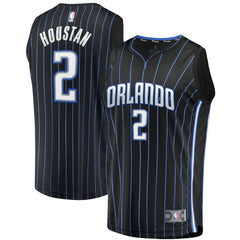 Caleb Houstan Orlando Magic Fast Break Replica Jersey - Icon Edition - Black cheap