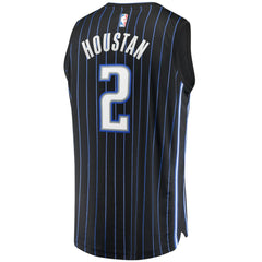 Caleb Houstan Orlando Magic Fast Break Replica Jersey - Icon Edition - Black cheap