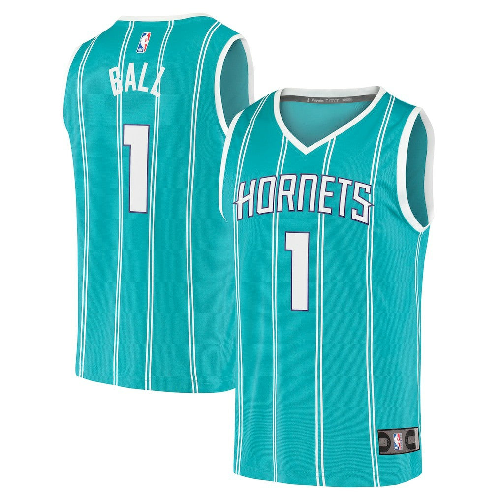 LaMelo Ball Charlotte Hornets Fast Break Replica Jersey - Icon Edition - Teal sale