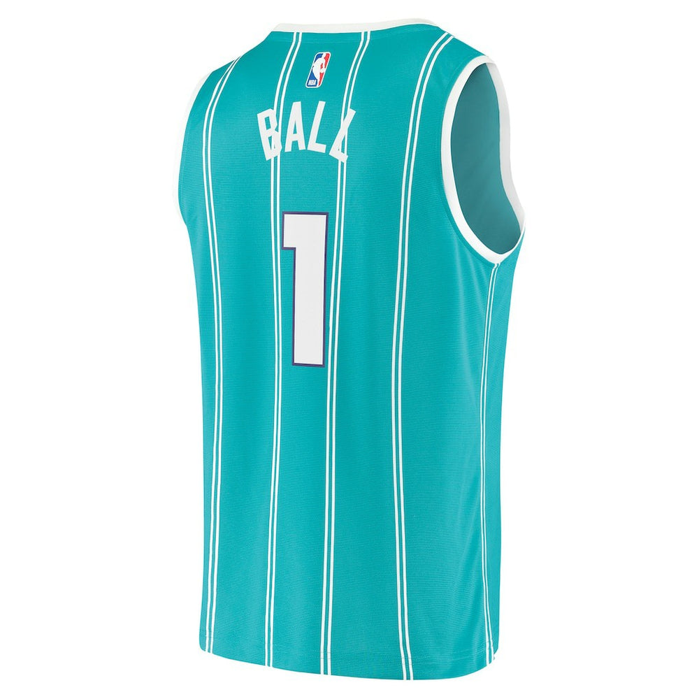 LaMelo Ball Charlotte Hornets Fast Break Replica Jersey - Icon Edition - Teal sale
