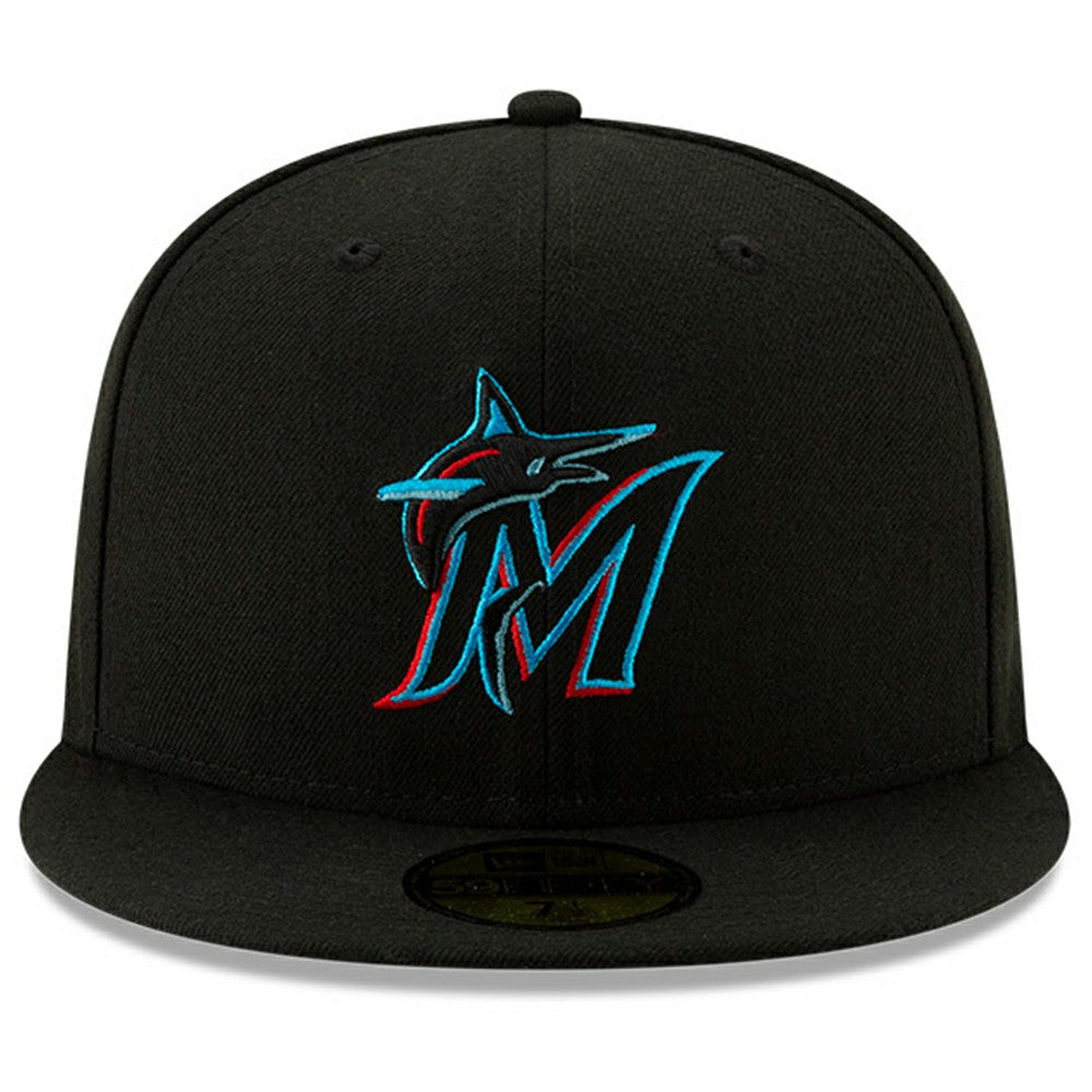 Miami Marlins 2024 Jackie Robinson Day 59FIFTY Fitted Hat Black