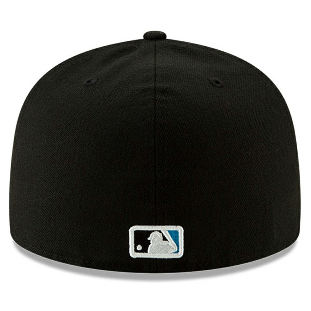 Miami Marlins 2024 Jackie Robinson Day 59FIFTY Fitted Hat Black