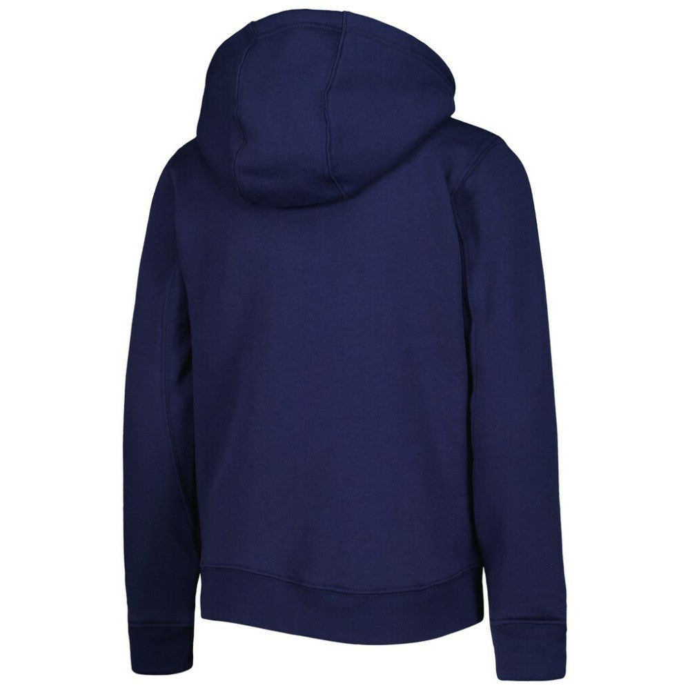 Houston Astros Youth Wordmark Full-Zip Fleece Hoodie Navy