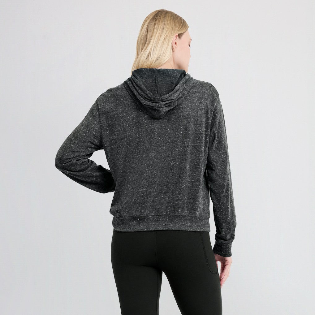 New Orleans Saints Women's Rewind Gym Vintage Lightweight Pullover Hoodie - Black discount