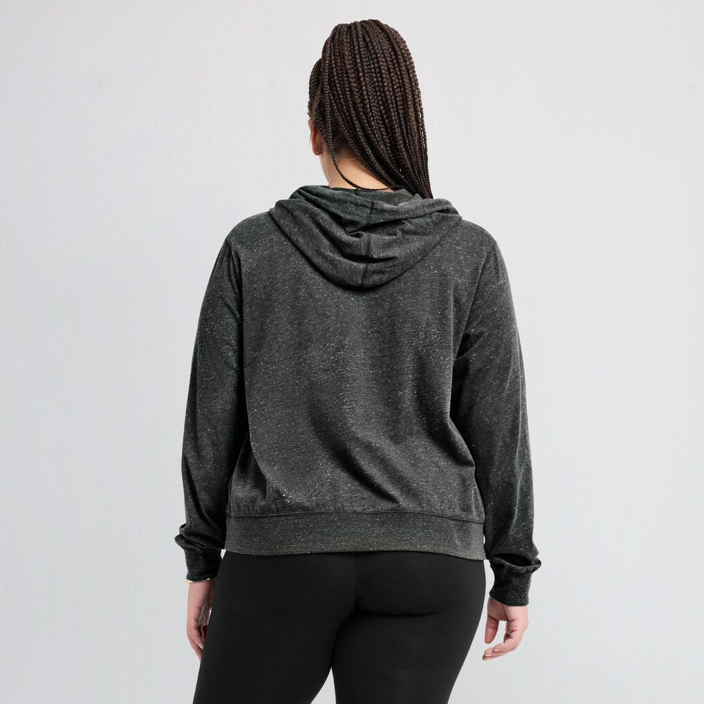 New Orleans Saints Women's Rewind Gym Vintage Lightweight Pullover Hoodie - Black discount