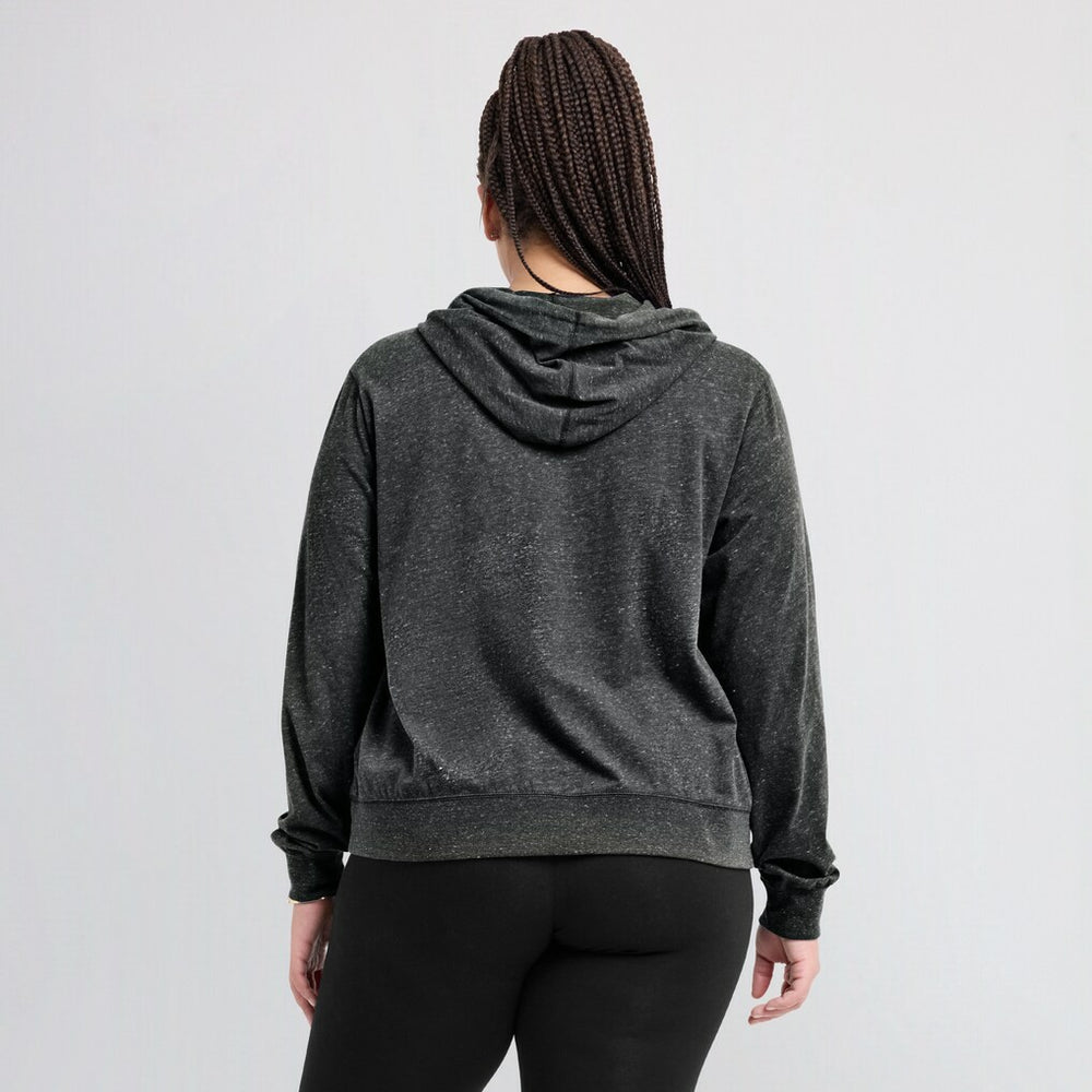 New Orleans Saints Women's Rewind Gym Vintage Lightweight Pullover Hoodie - Black discount