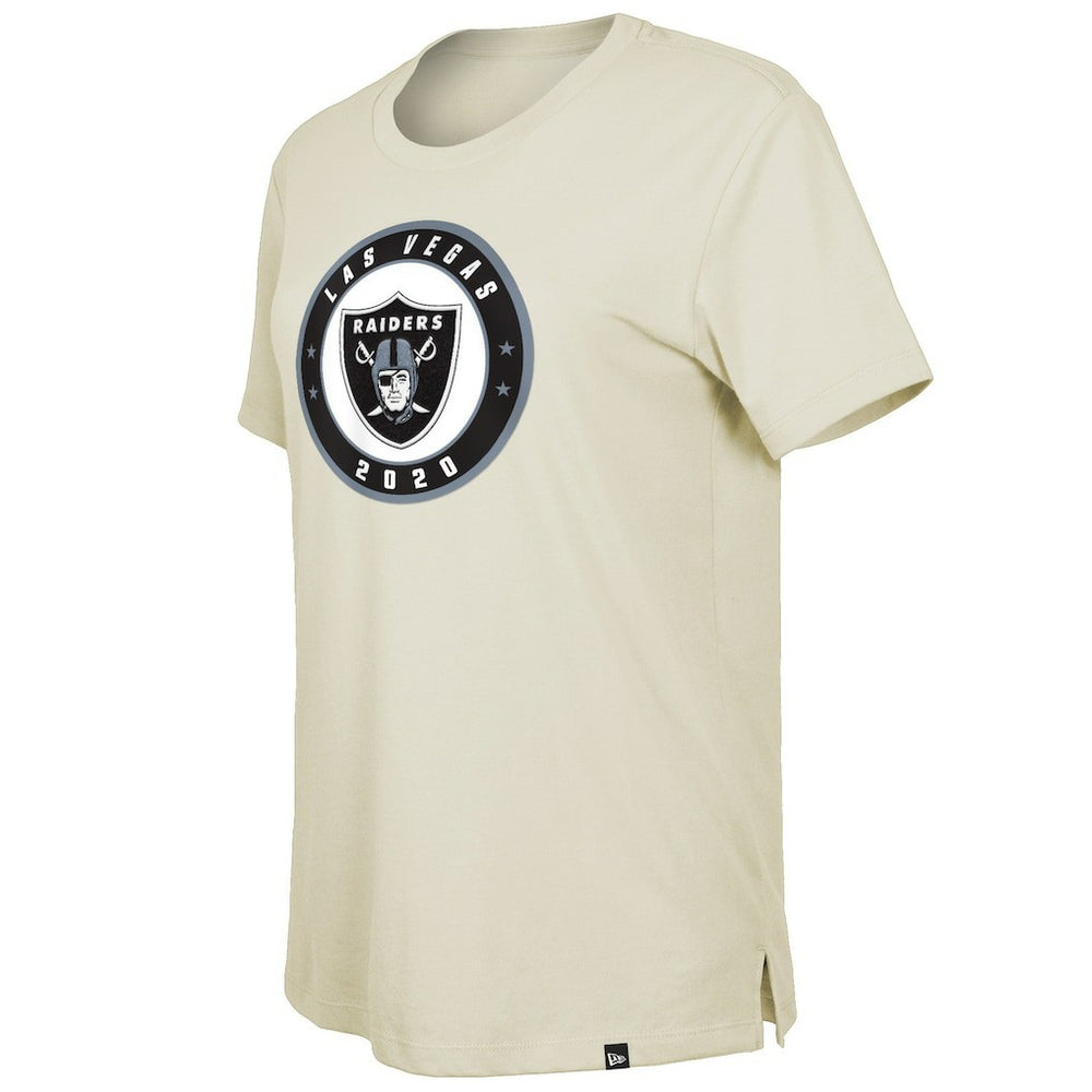 Las Vegas Raiders New Era Women's 2023 NFL Draft T-Shirt - Cream outlet