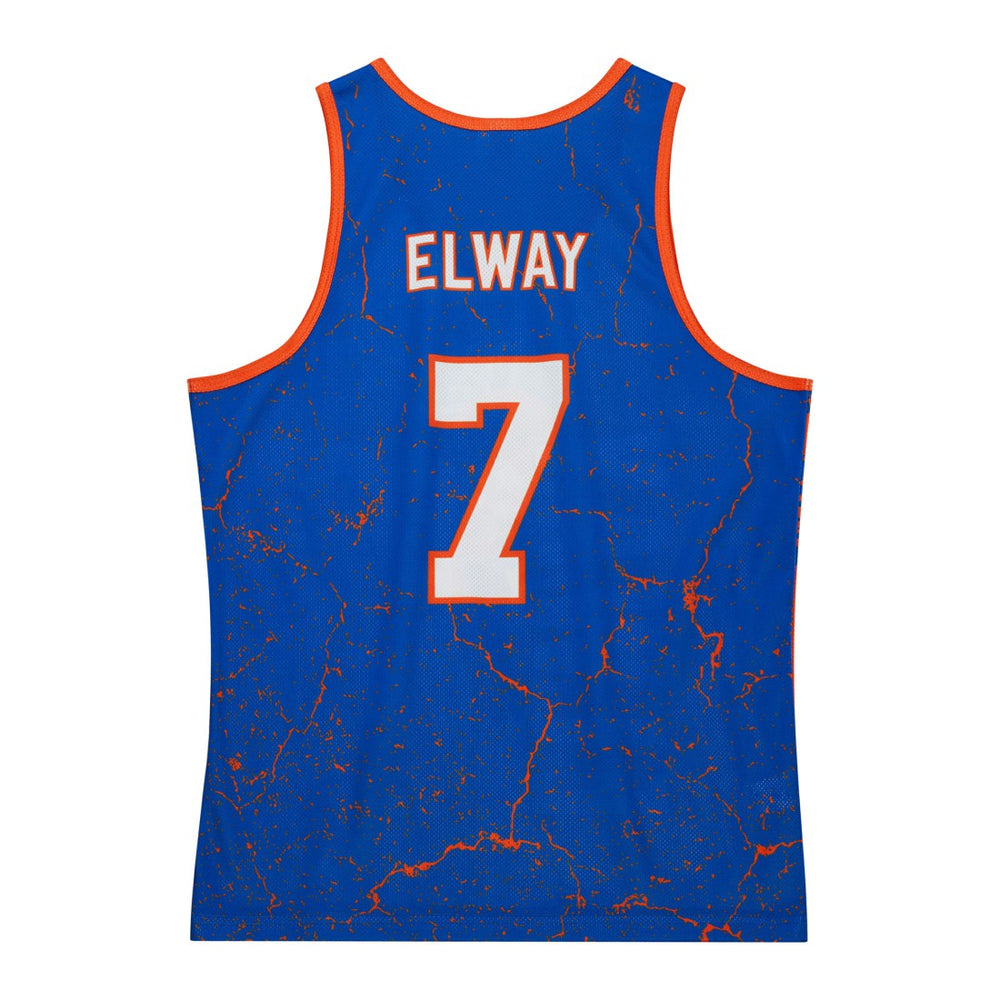 John Elway Denver Broncos 1994 Player Burst Tank Top - Royal online