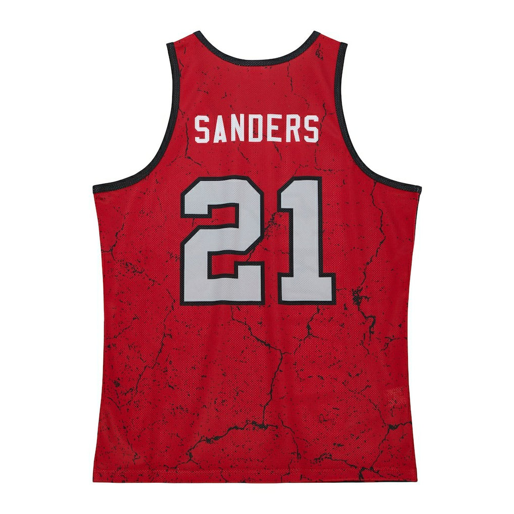 Deion Sanders Atlanta Falcons 1989 Player Burst Tank Top - Red sale