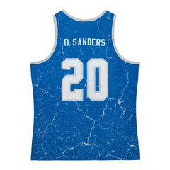 Barry Sanders Detroit Lions 1991 Player Burst Tank Top - Blue for sale