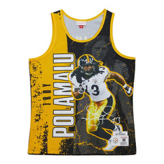 Troy Polamalu Pittsburgh Steelers 2007 Player Burst Tank Top - Black cheap