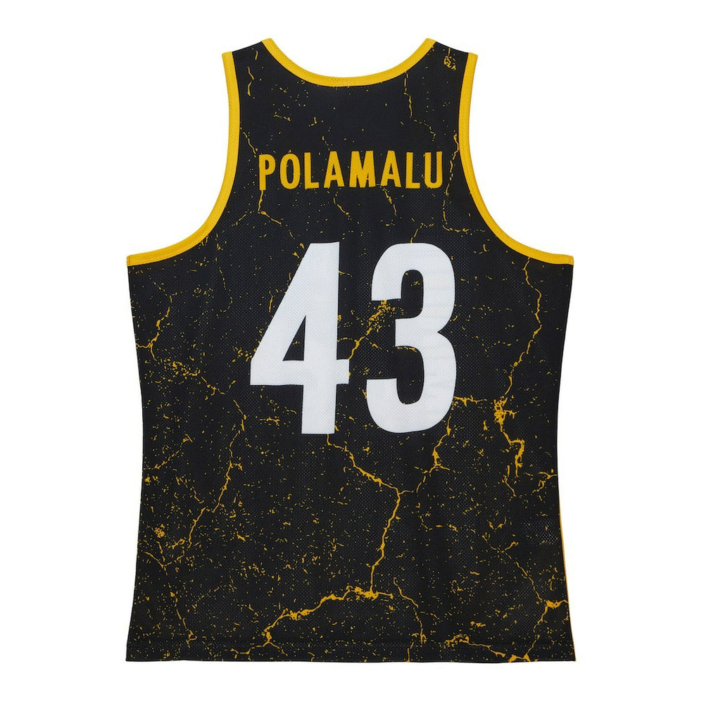 Troy Polamalu Pittsburgh Steelers 2007 Player Burst Tank Top - Black cheap