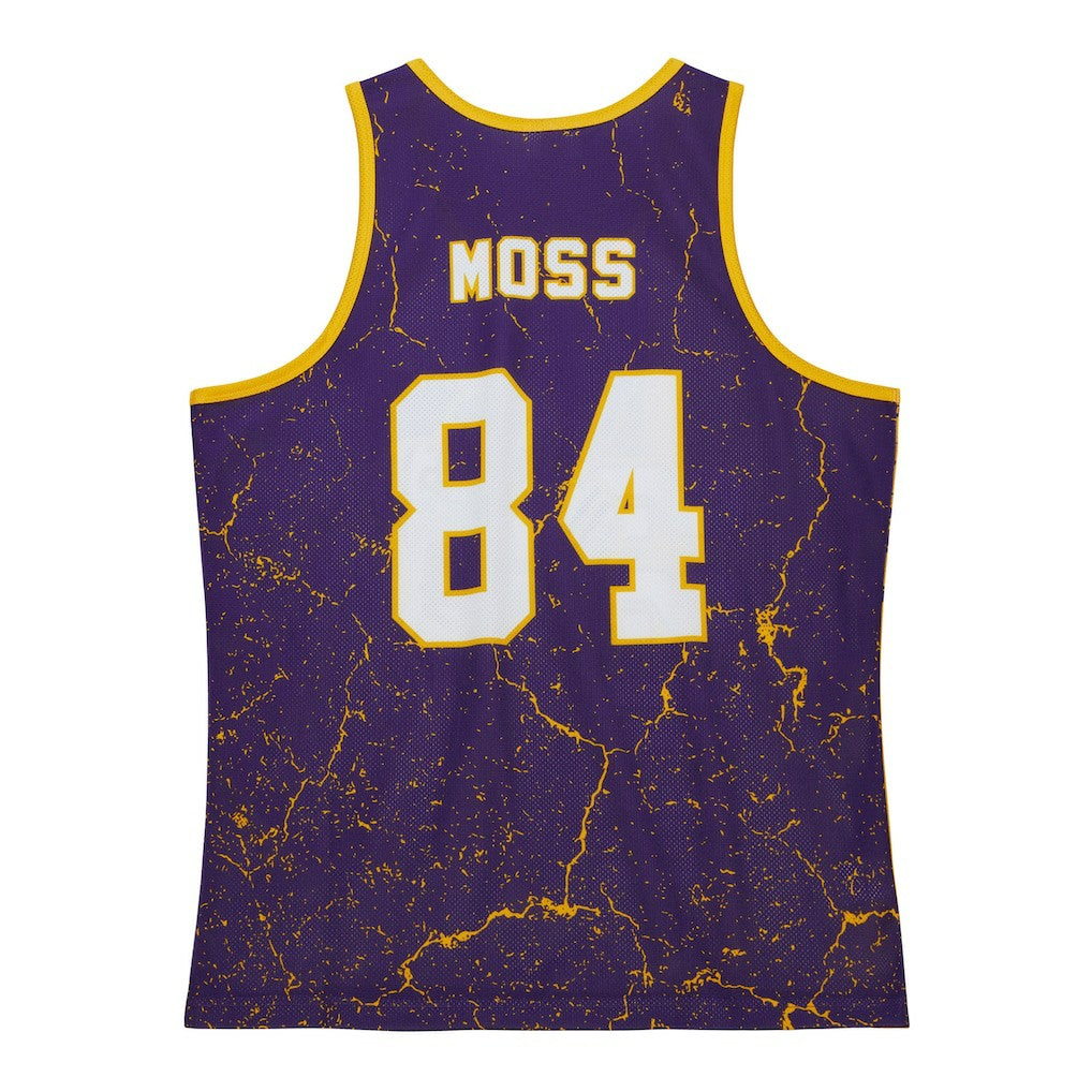 Randy Moss Minnesota Vikings 1998 Player Burst Tank Top - Purple on sale