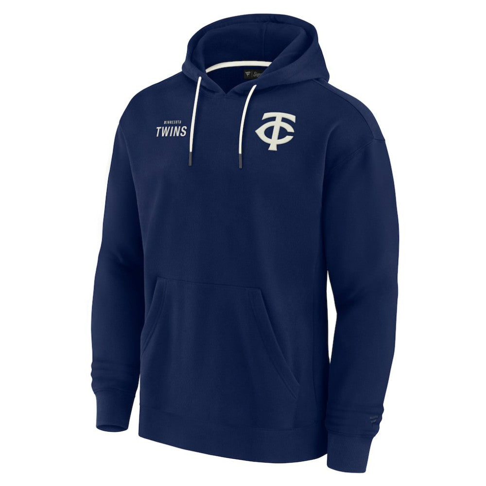 Minnesota Twins Unisex Elements Super Soft Fleece Pullover Hoodie Navy