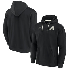 Arizona Diamondbacks Unisex Elements Super Soft Fleece Pullover Hoodie Black