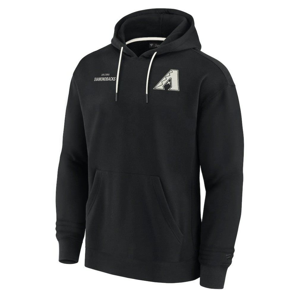 Arizona Diamondbacks Unisex Elements Super Soft Fleece Pullover Hoodie Black