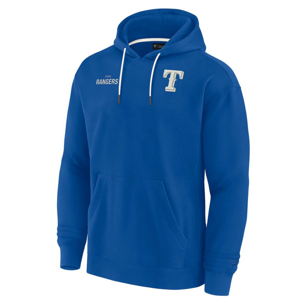 Texas Rangers Unisex Elements Super Soft Fleece Pullover Hoodie Royal