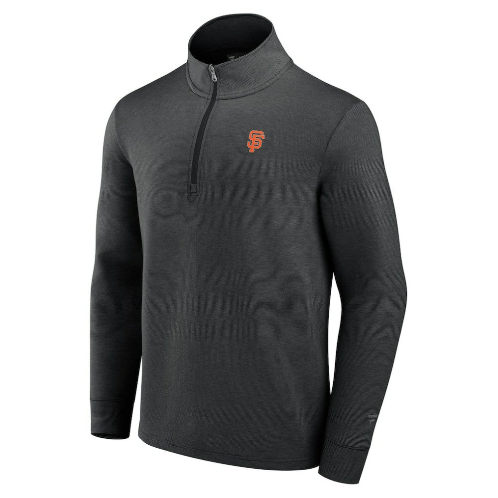 San Francisco Giants Quarter Zip Black