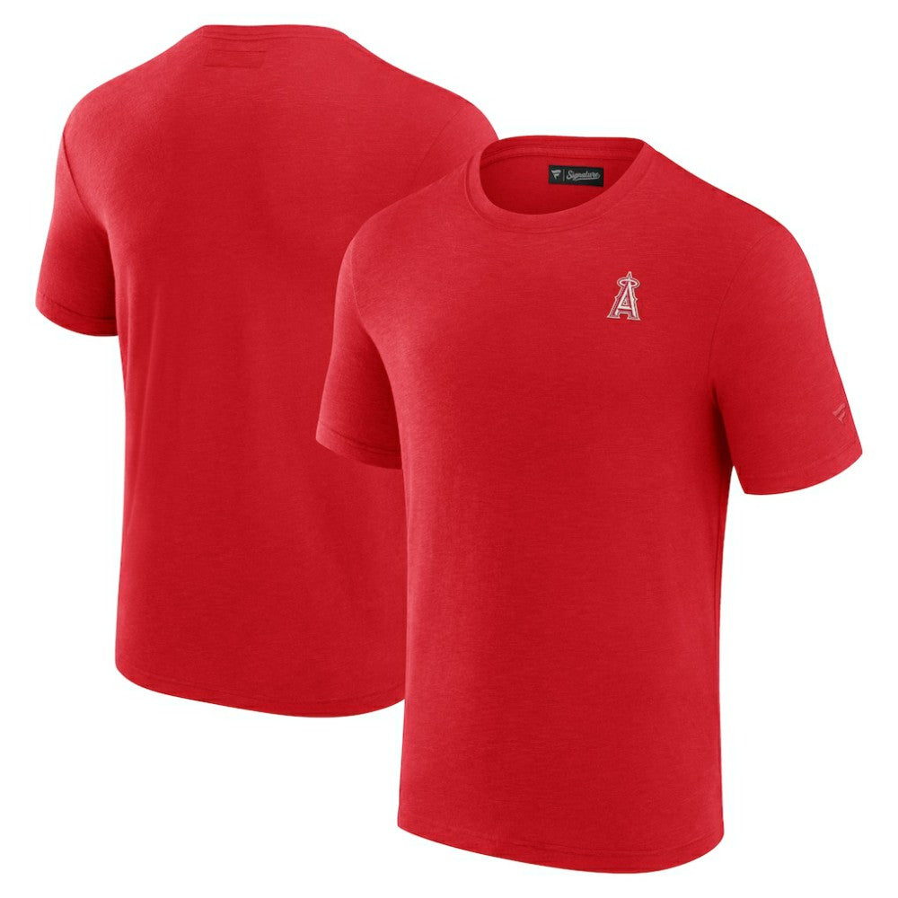 Los Angeles Angels Modal Short Sleeve T-Shirt Red