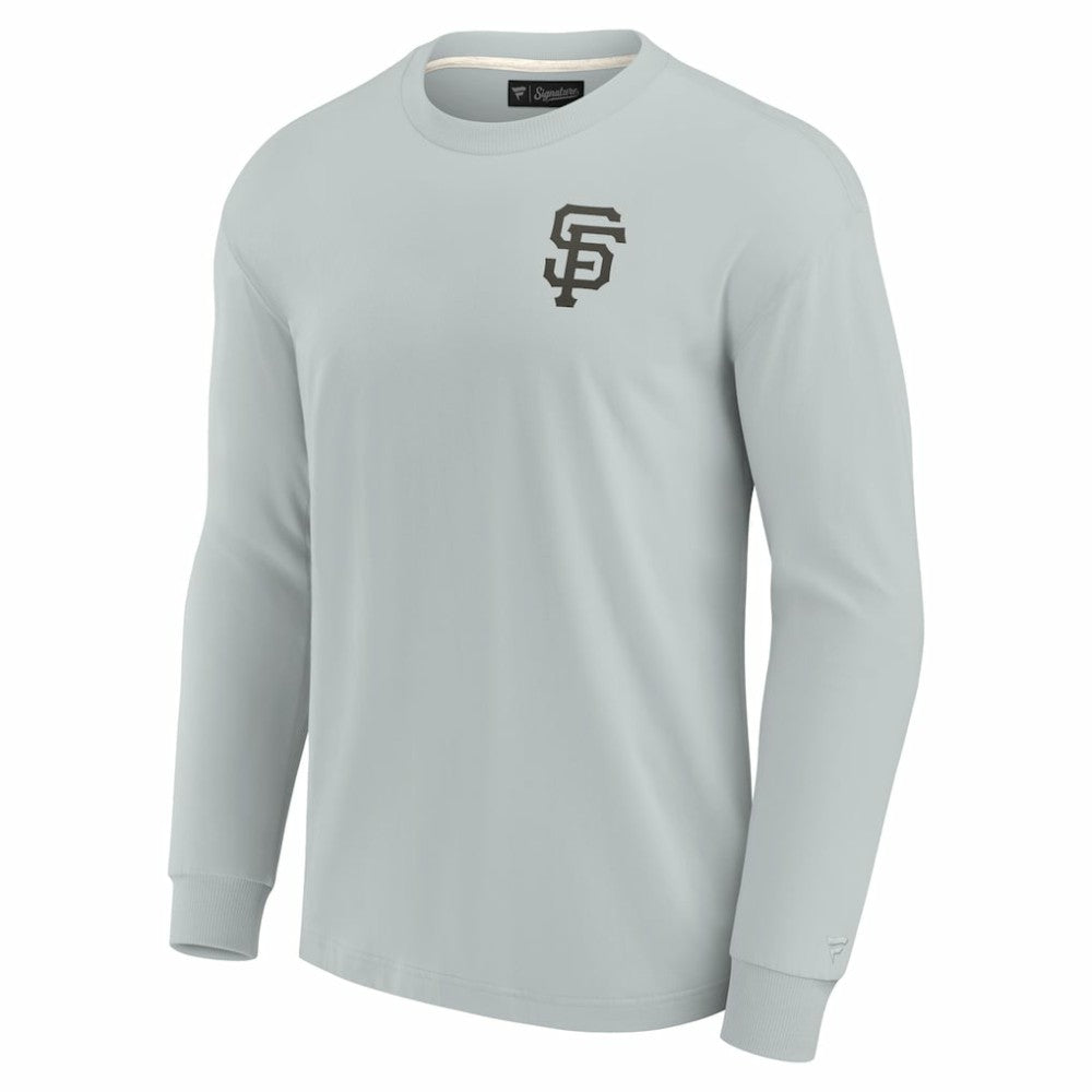 San Francisco Giants Unisex Elements Super Soft Long Sleeve T-Shirt Gray