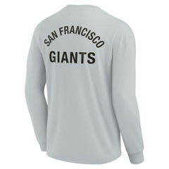 San Francisco Giants Unisex Elements Super Soft Long Sleeve T-Shirt Gray