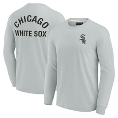Chicago White Sox Unisex Elements Super Soft Long Sleeve T-Shirt Gray