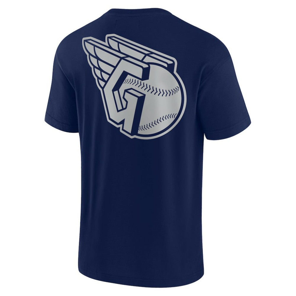 Cleveland Guardians Unisex Elements Super Soft Short Sleeve T-Shirt Navy