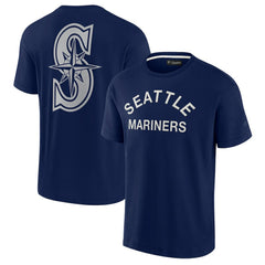 Seattle Mariners Unisex Elements Super Soft Short Sleeve T-Shirt Navy