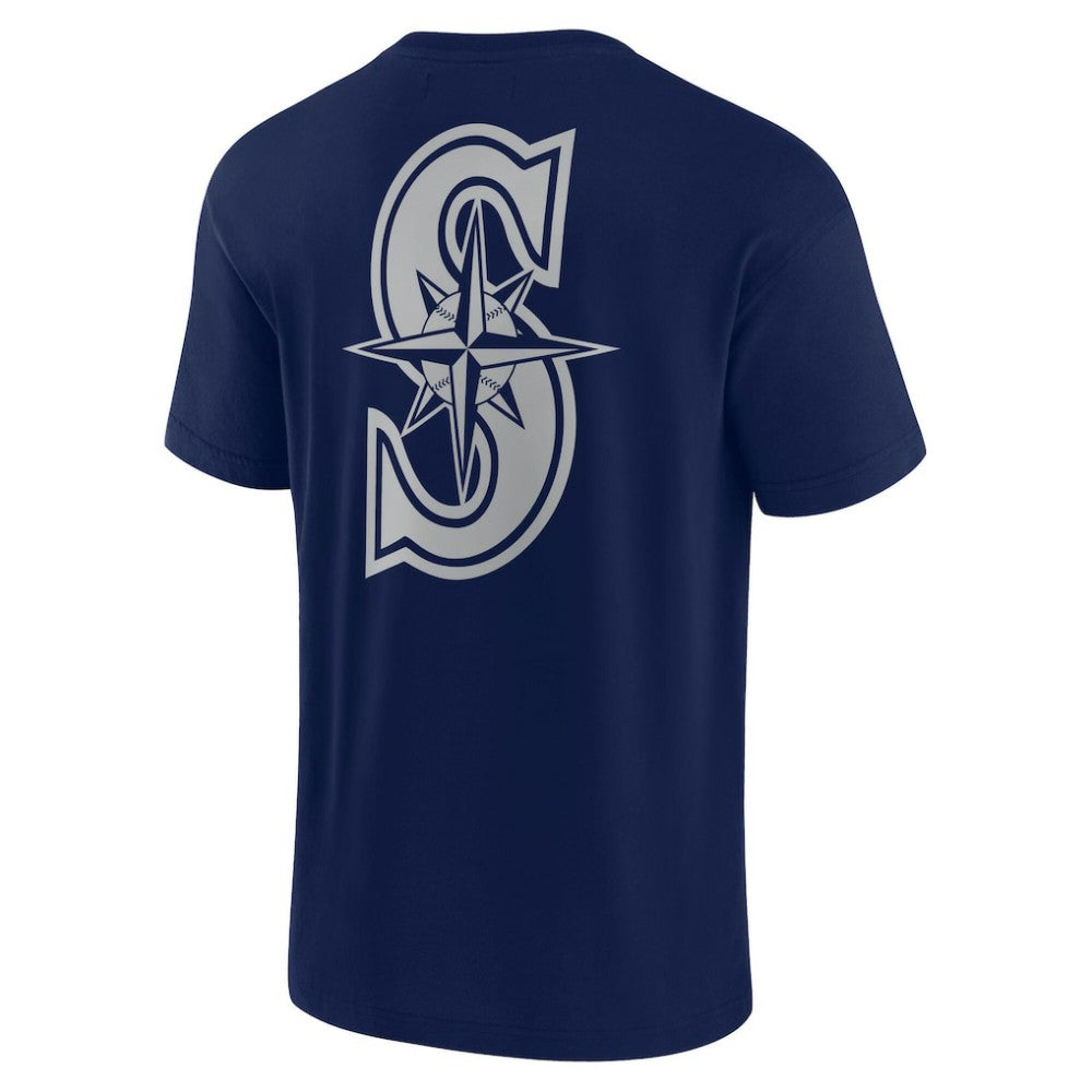 Seattle Mariners Unisex Elements Super Soft Short Sleeve T-Shirt Navy