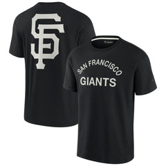 San Francisco Giants Unisex Elements Super Soft Short Sleeve T-Shirt Black