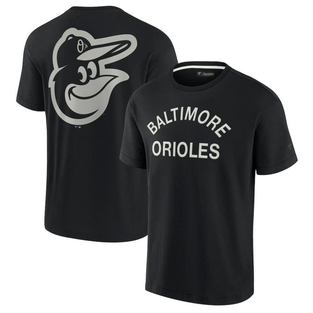 Baltimore Orioles Unisex Elements Super Soft Short Sleeve T-Shirt Black
