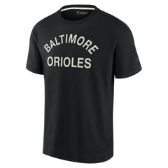 Baltimore Orioles Unisex Elements Super Soft Short Sleeve T-Shirt Black
