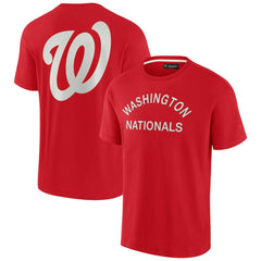 Washington Nationals Unisex Elements Super Soft Short Sleeve T-Shirt Red