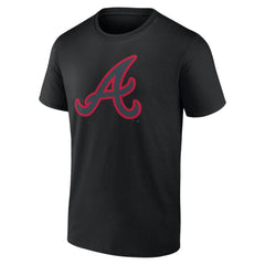 Atlanta Braves Rough Diamond T-Shirt Black