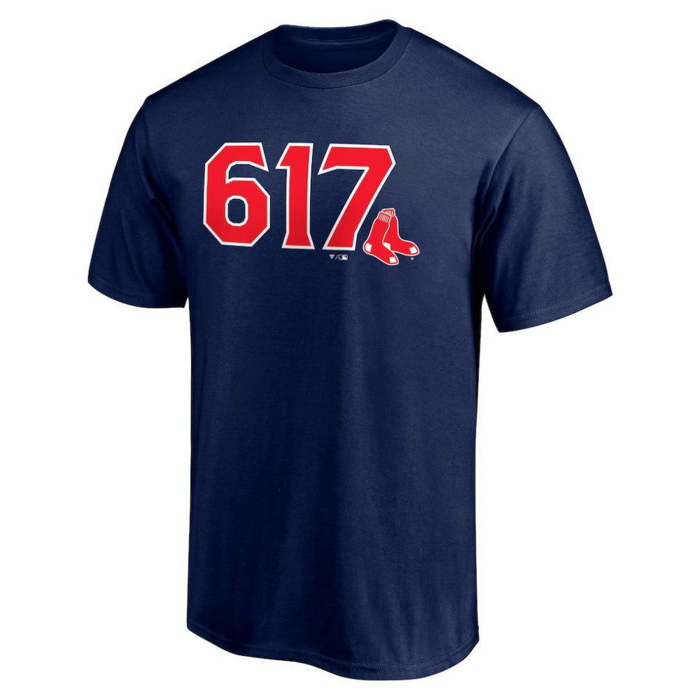 Boston Red Sox Long Ball 617 T-Shirt Navy