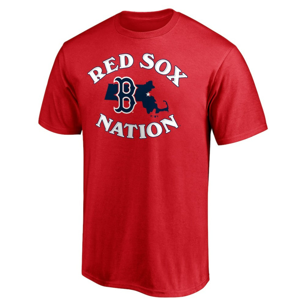 Boston Red Sox Hometown Collection Paint The Black T-Shirt Red